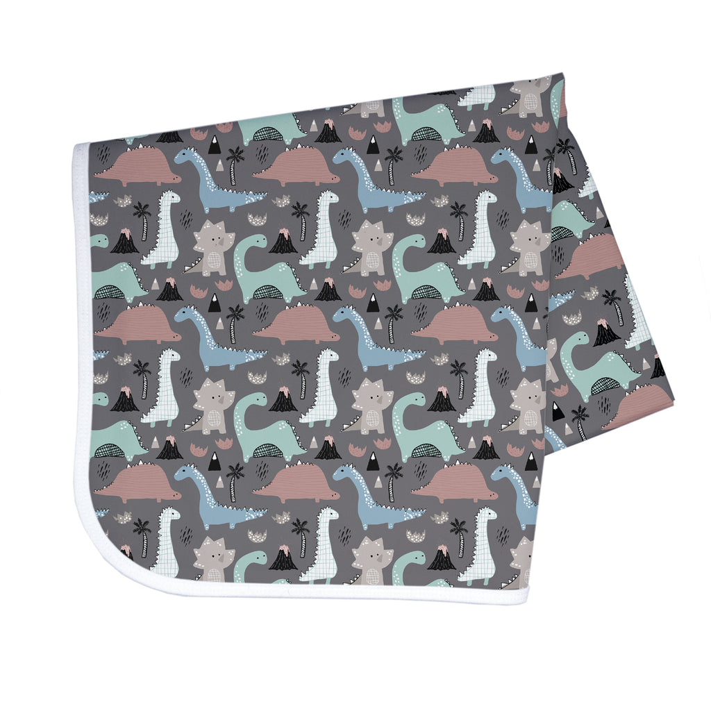 Dinosaur Drawing Splash Mat - A Waterproof Catch-All for Highchair Spills and More! by BapronBaby