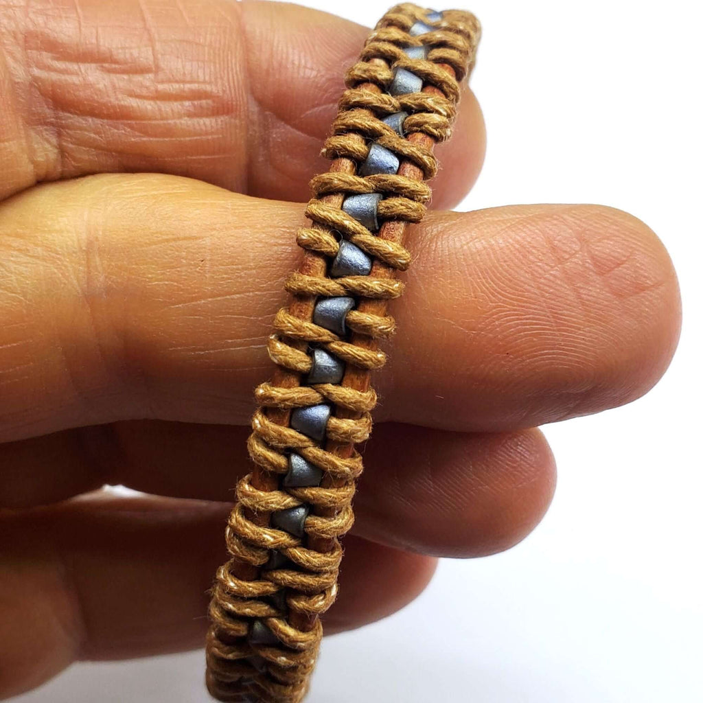 Handmade Tree of Life Leather Wrap Bracelet