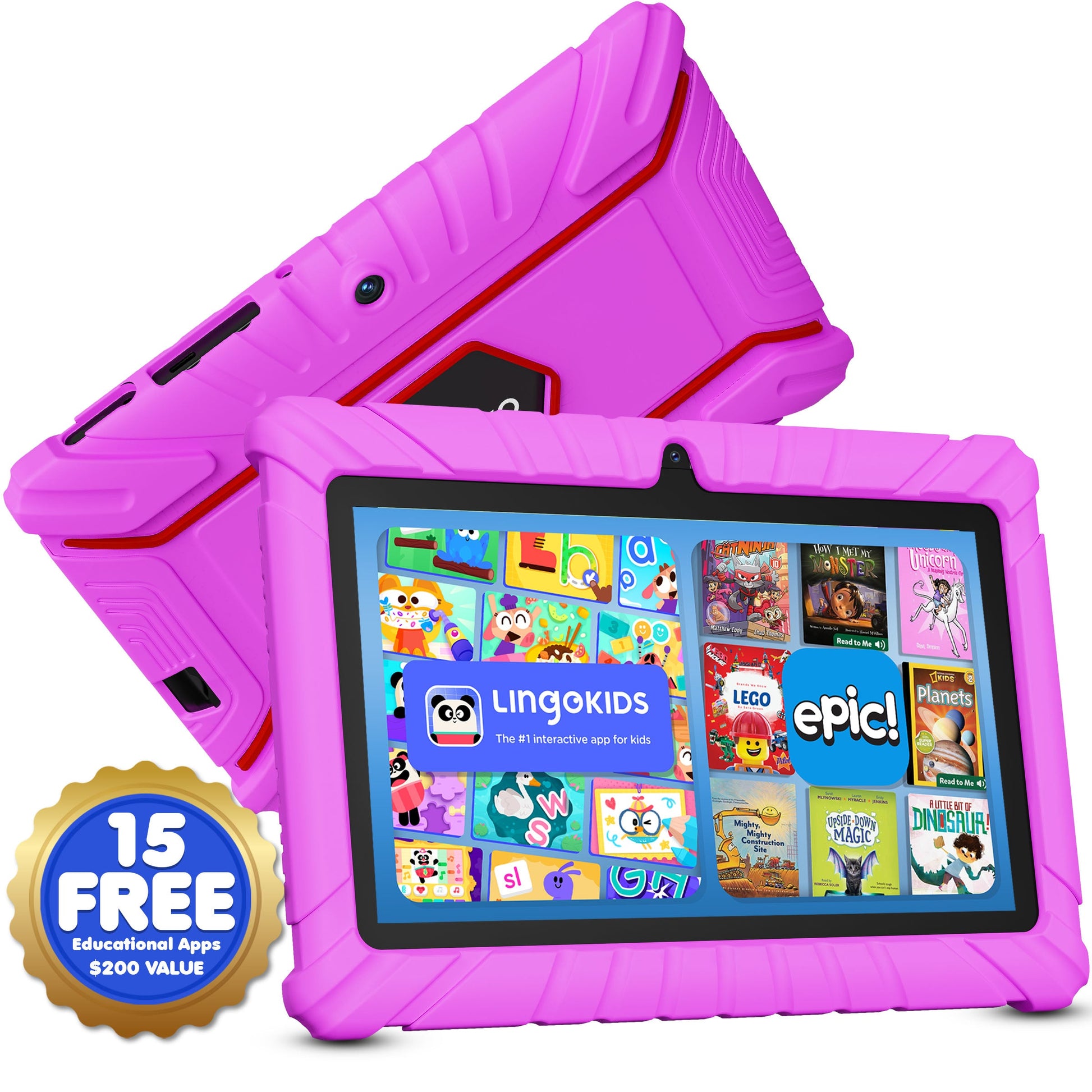 Contixo V8-2 - 7-Inch Kids Tablet - STEM Learning, 32GB, Wi-Fi, Parental Controls