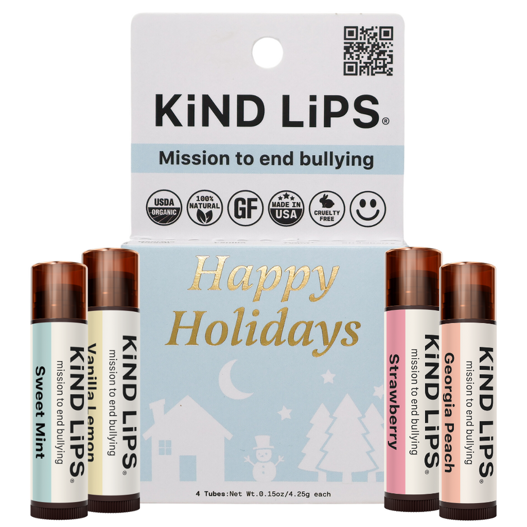Holiday Variety 4 Pack by Kind Lips
