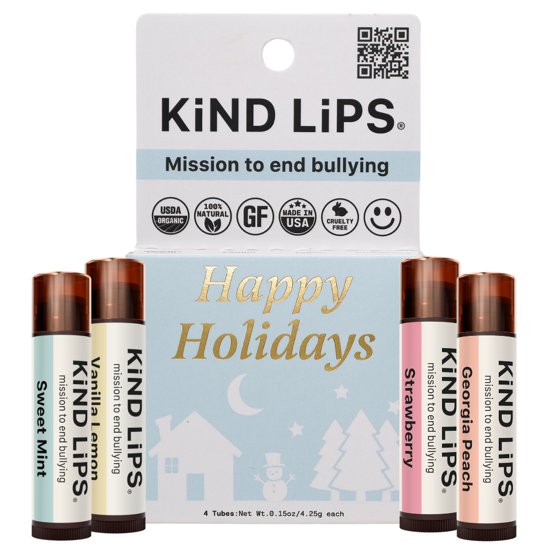 Holiday Variety 4 Pack by Kind Lips