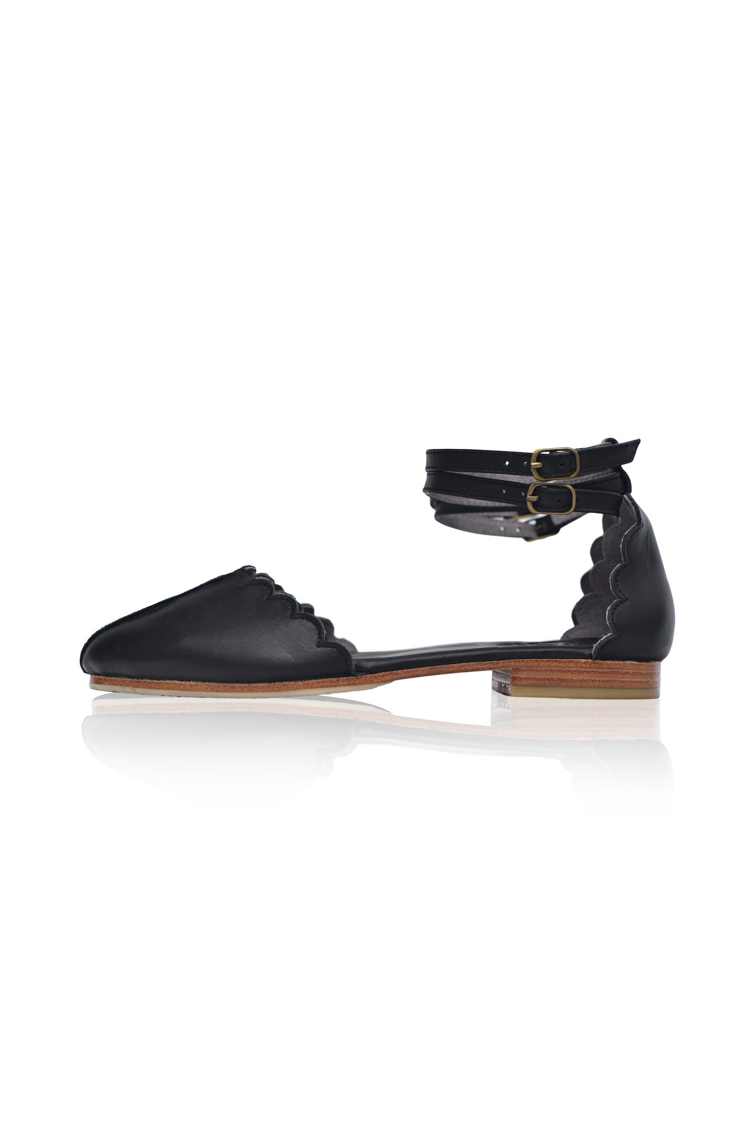 Venus Leather Flats by Bali ELF