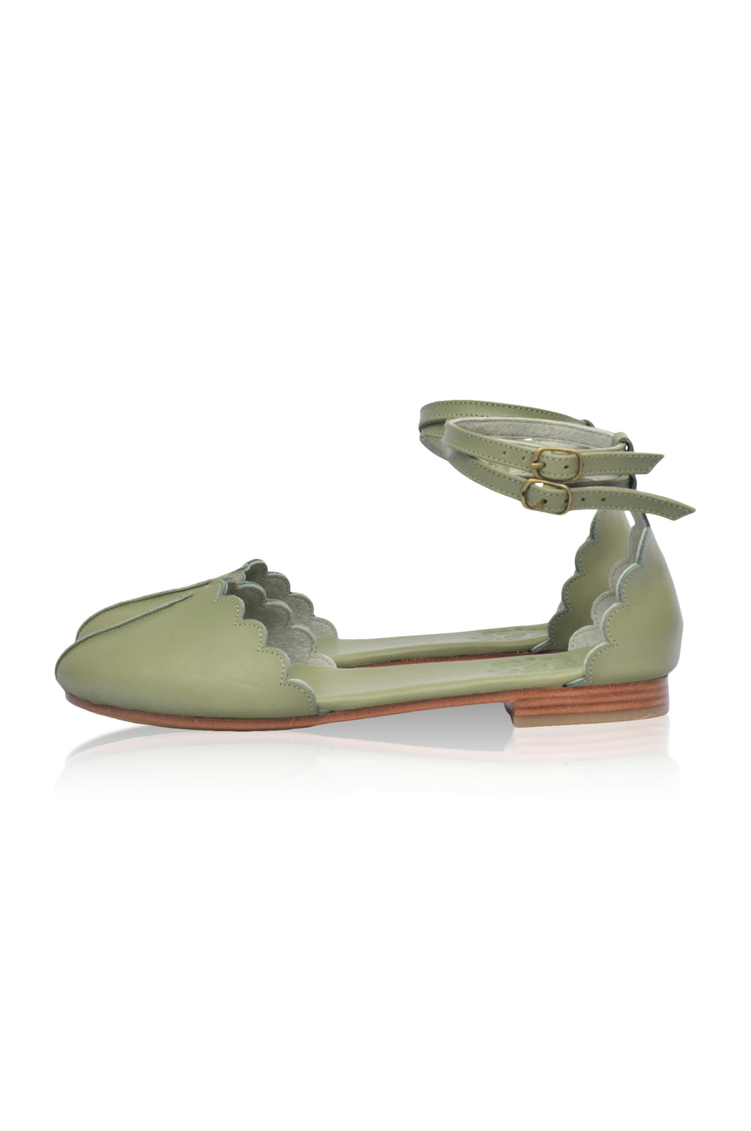 Venus Leather Flats by Bali ELF