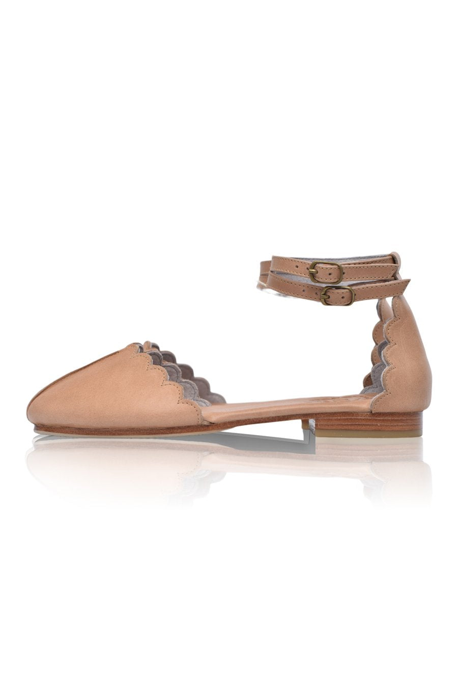 Venus Leather Flats by Bali ELF