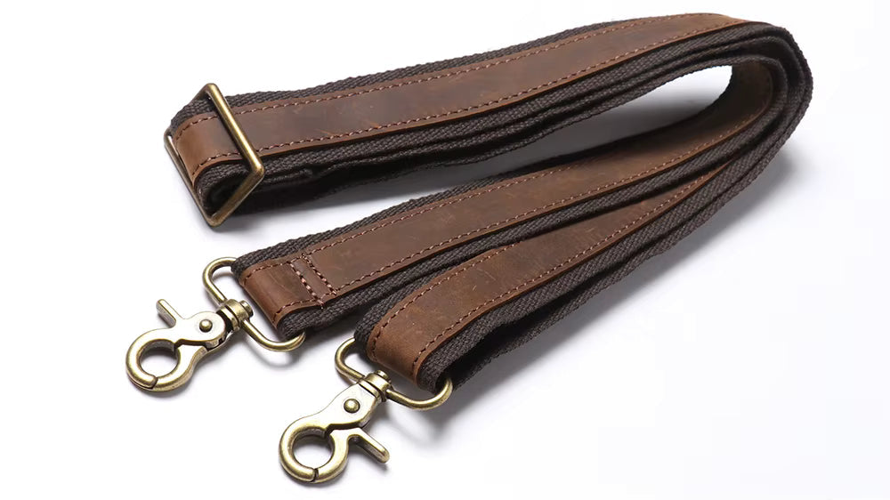 The Viggo Briefcase | Genuine Leather Messenger Bag by STEEL HORSE LEATHER