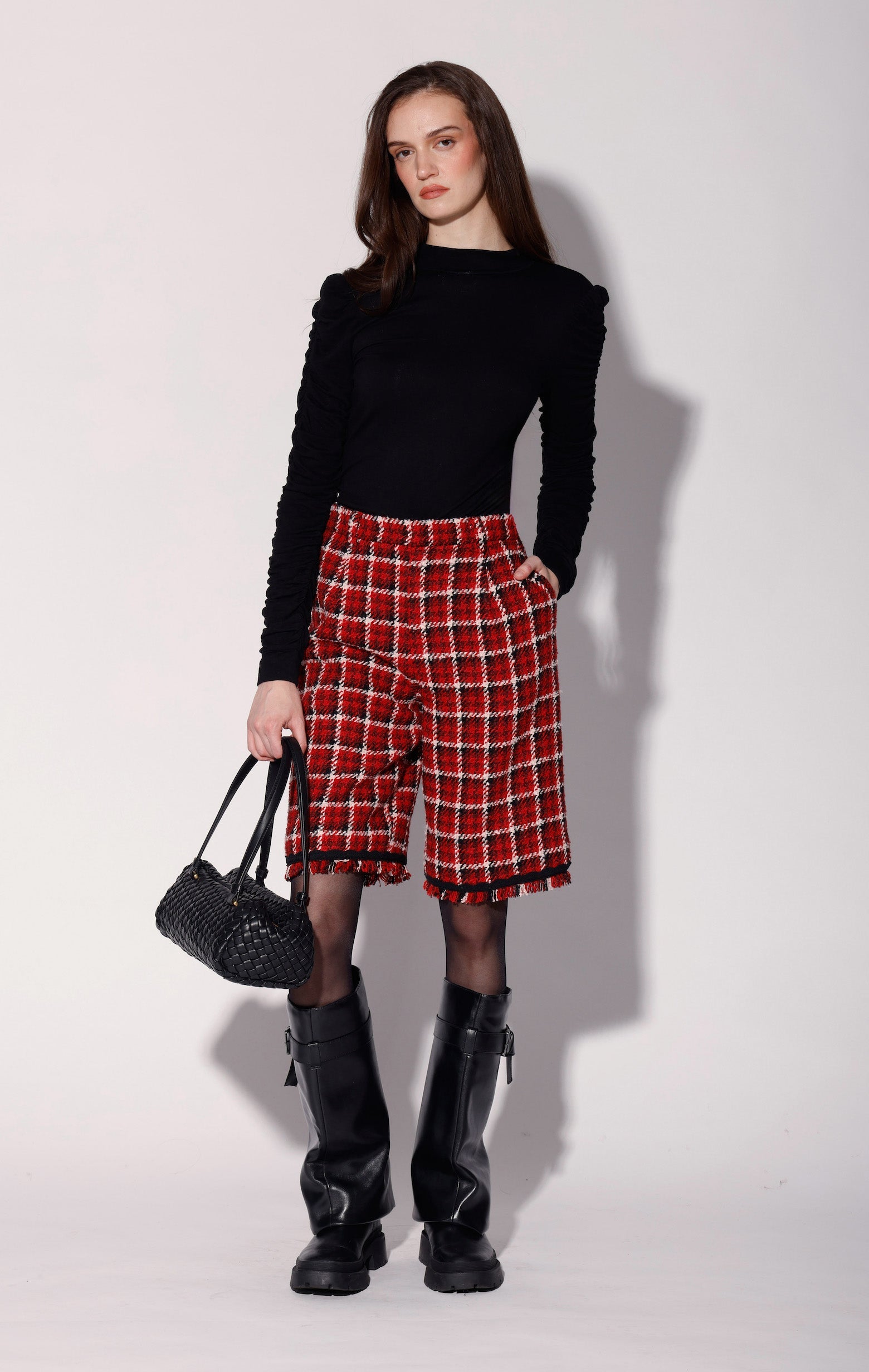Chaya Top, Black by Walter Baker