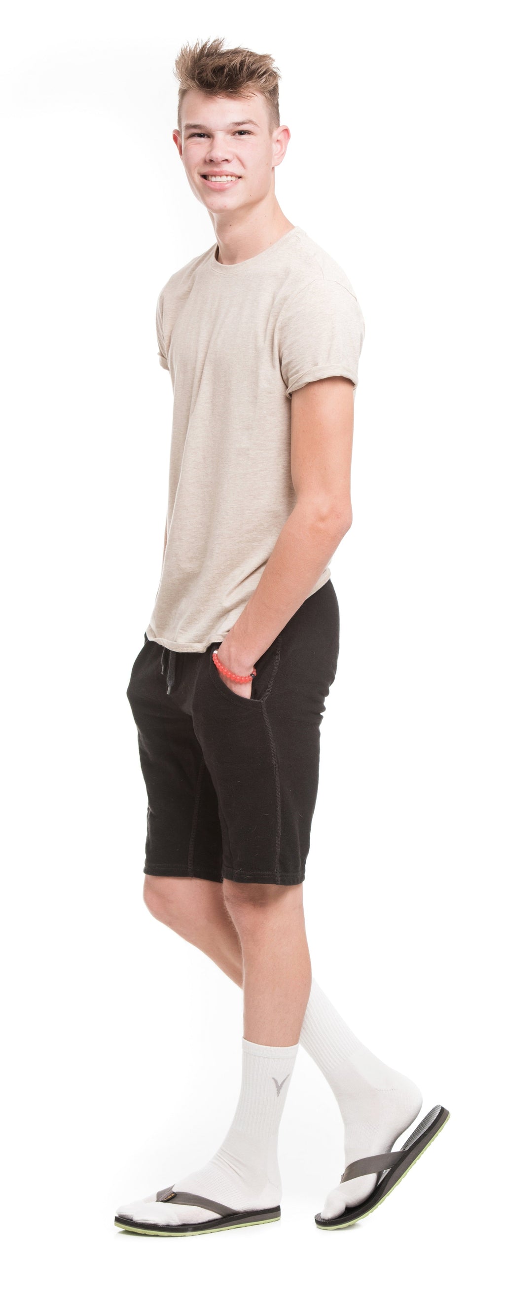 3 Pairs V-Toe White V Toe Flip-Flop Tabi Big Toe Crew Socks Comfortable Stylish For Men And Women Fun Socks by V-Toe Split-Toe Socks