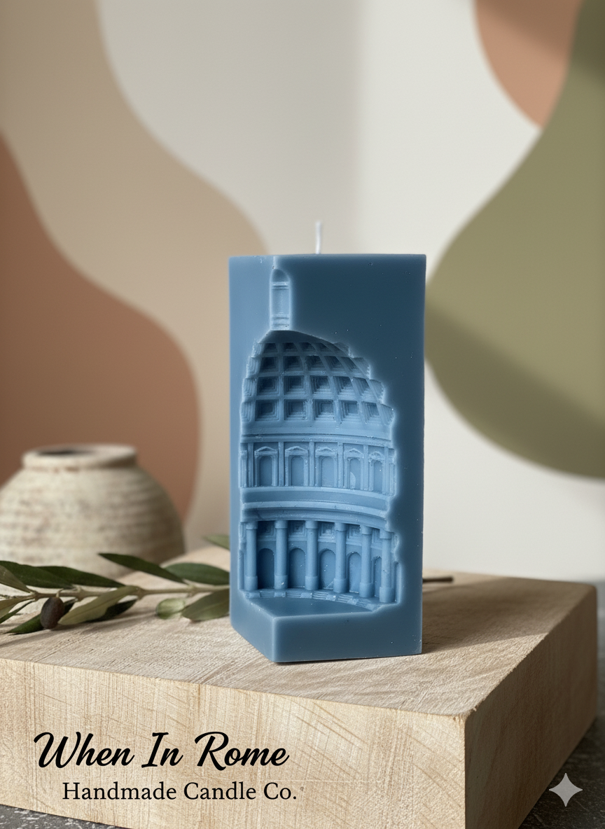 When in Rome Handmade Candle – A Fragrant Journey to Italy
