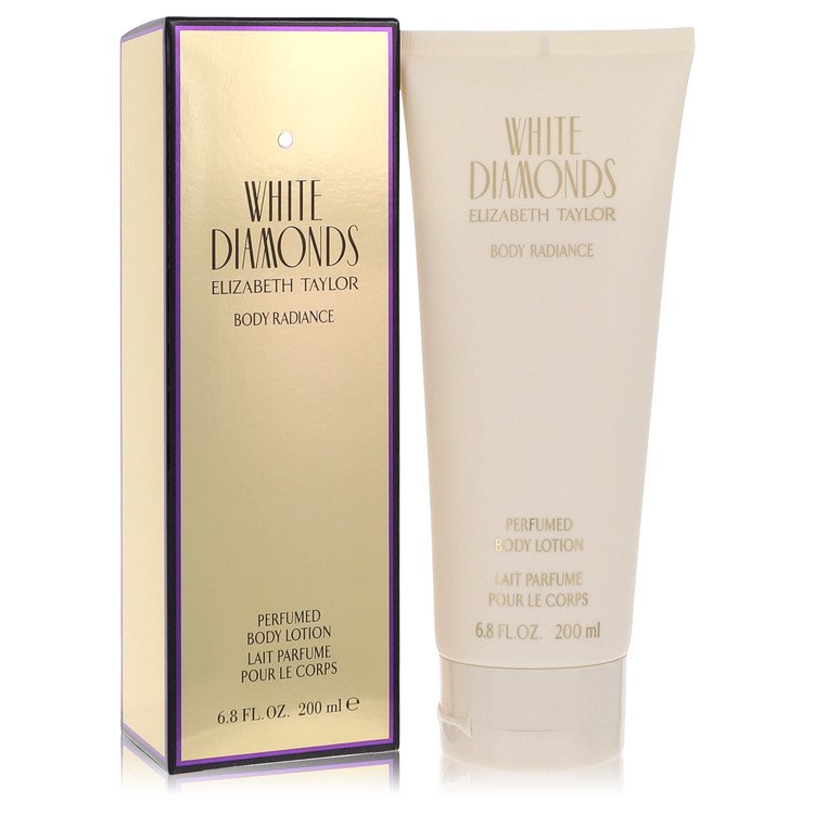 White Diamonds by Elizabeth Taylor Body Lotion 6.8 oz for Women by Avera Fragrances