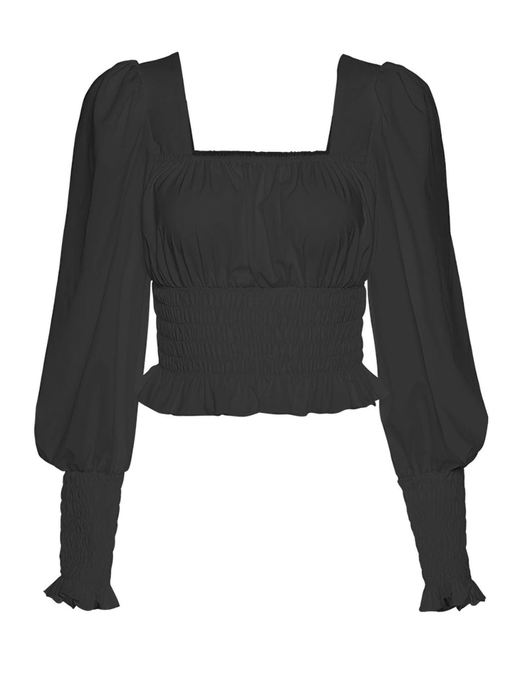 Victorian Renaissance Boho Peasant Long Sleeve Gothic Lolita Tops Blouse by Anna-Kaci