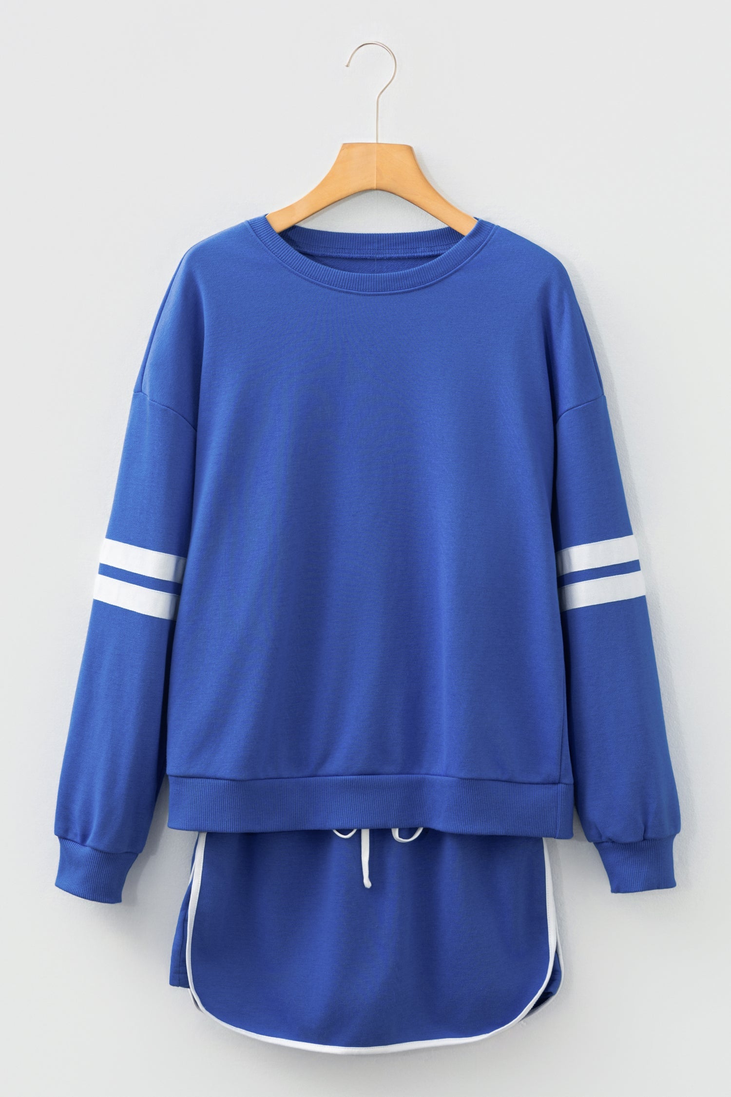 Sophia Shoulder Pullover Mini Skirt by Threaded Pear