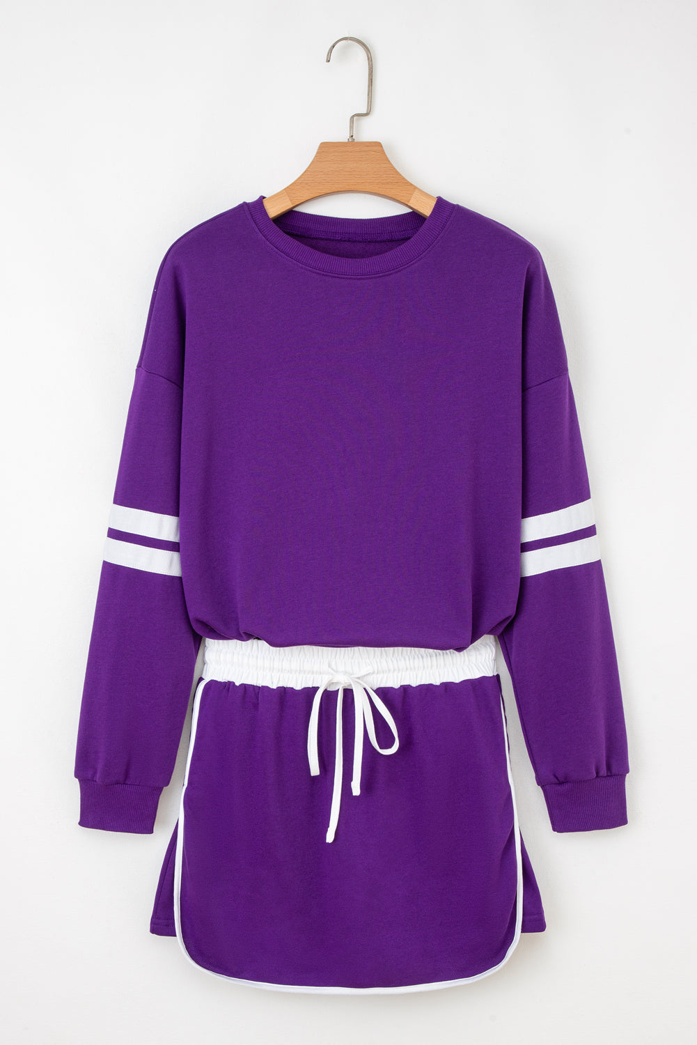 Sophia Shoulder Pullover Mini Skirt by Threaded Pear