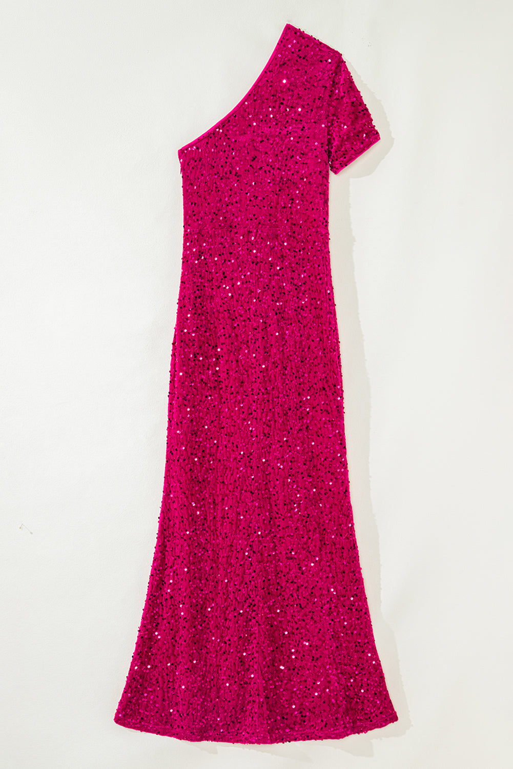 Meadow High Bodycon Sequin Gown by Threaded Pear