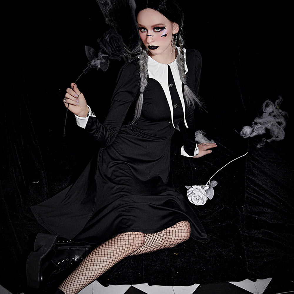 Adult Addams Family Halloween Costume by Amorino