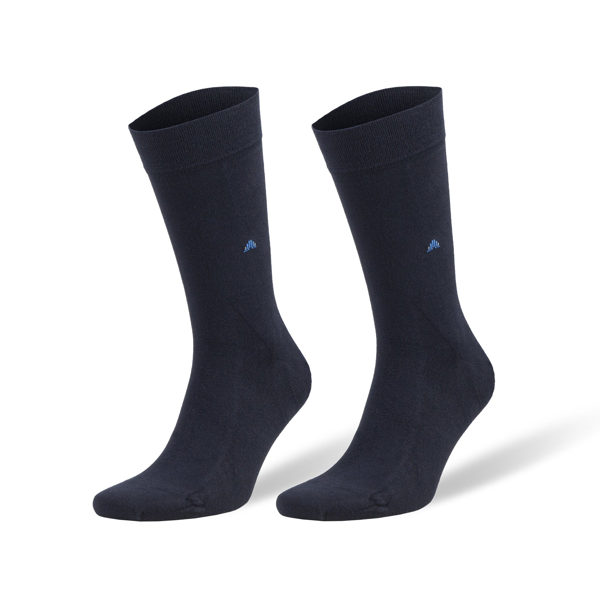 Men's Bamboo Dress Socks with Seamless Toe, Crew Length, Size 8-11.5 
