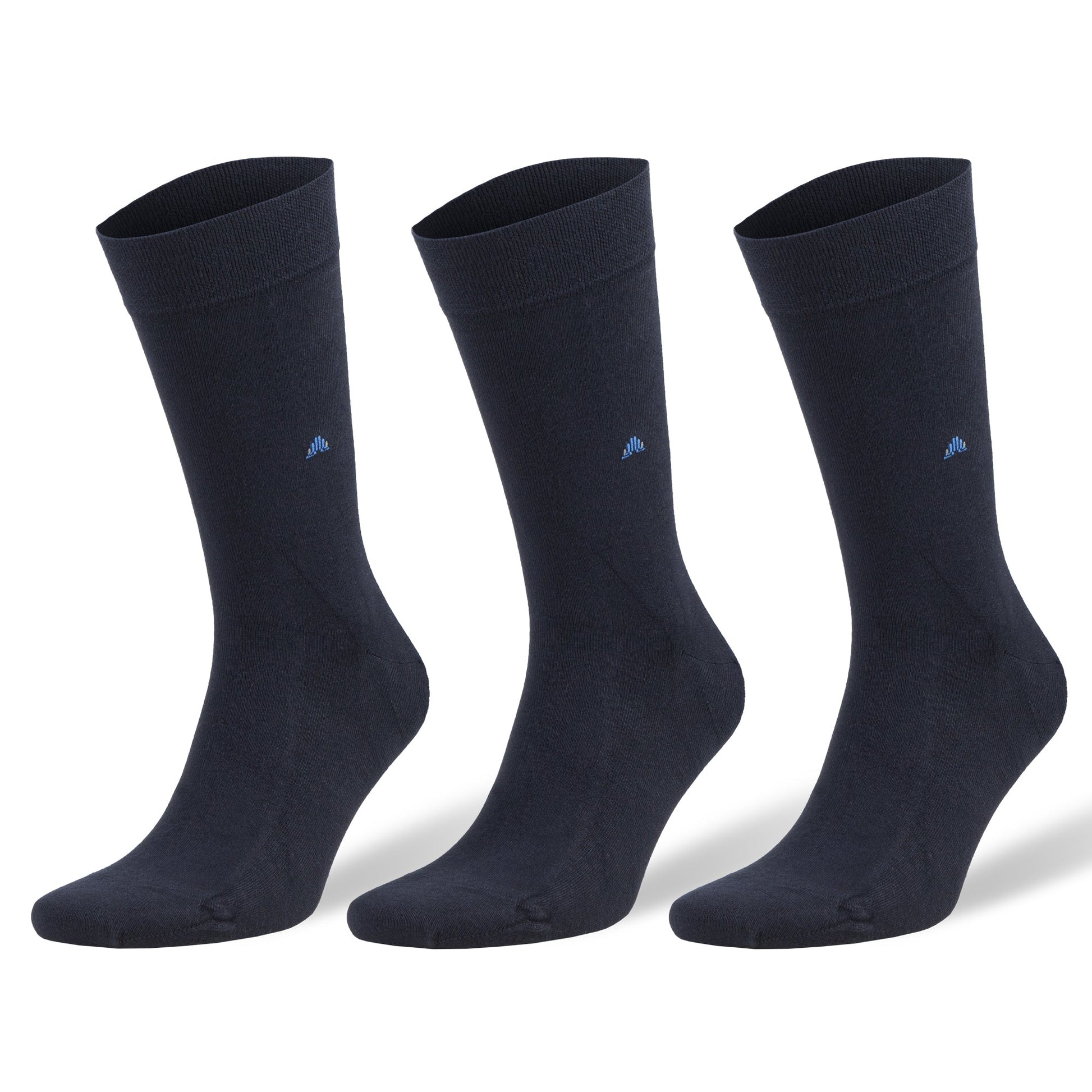 Men's Bamboo Dress Socks with Seamless Toe, Crew Length, Size 8-11.5 