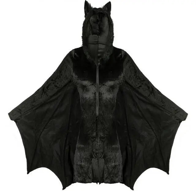 Bat-Wing Furry Complete Cosplay Set for Halloween Fun - costume
