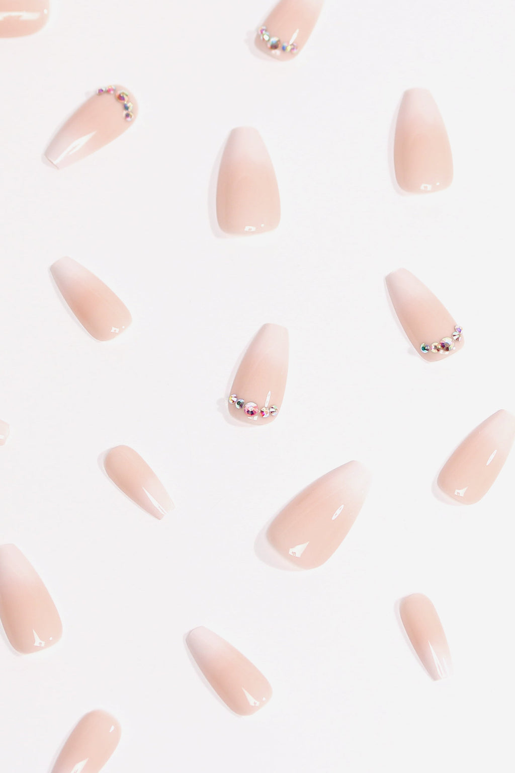 Strawberry Mousse | Soft & Durable Press-On Nails - Bonmuz