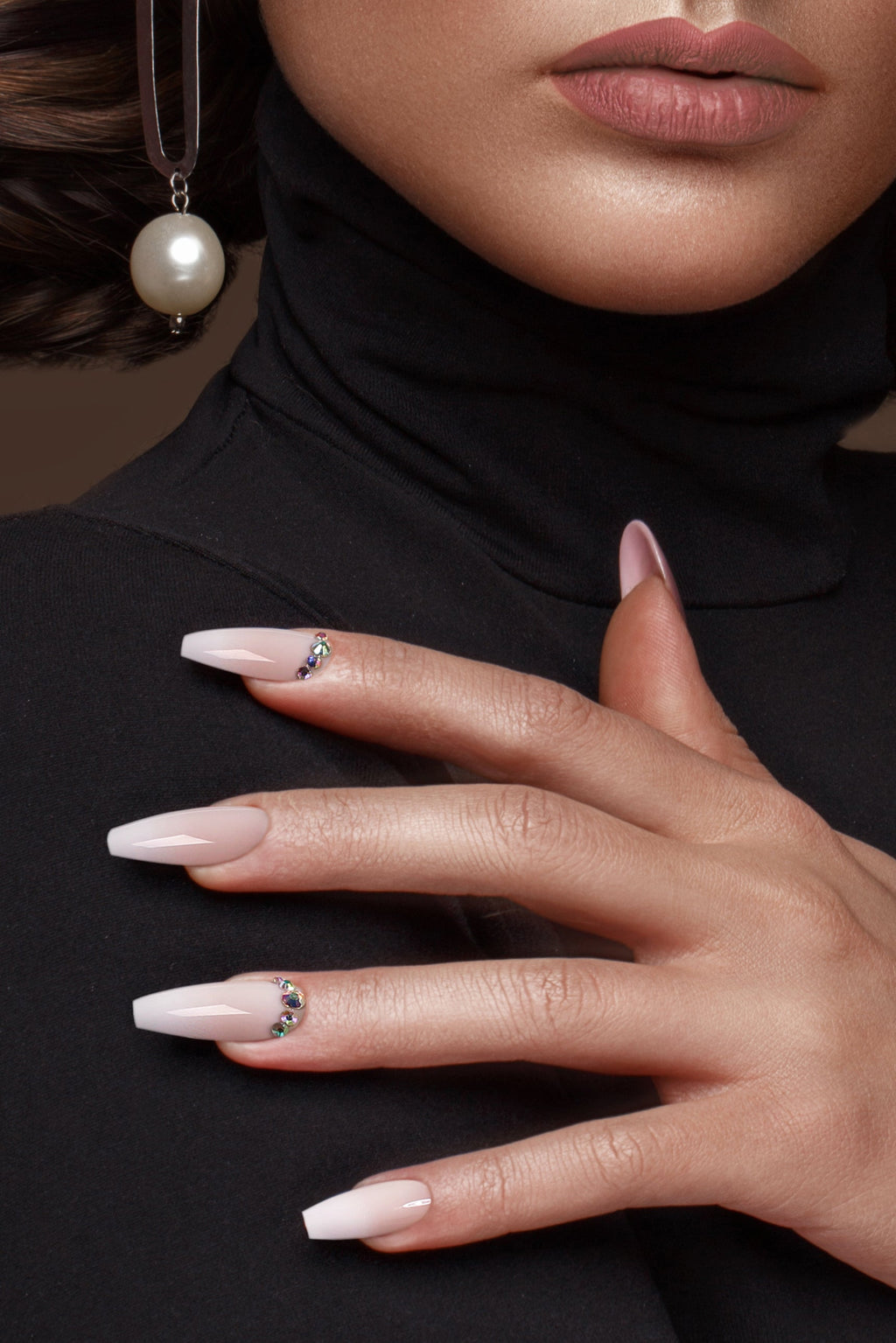 Strawberry Mousse | Soft & Durable Press-On Nails - Bonmuz