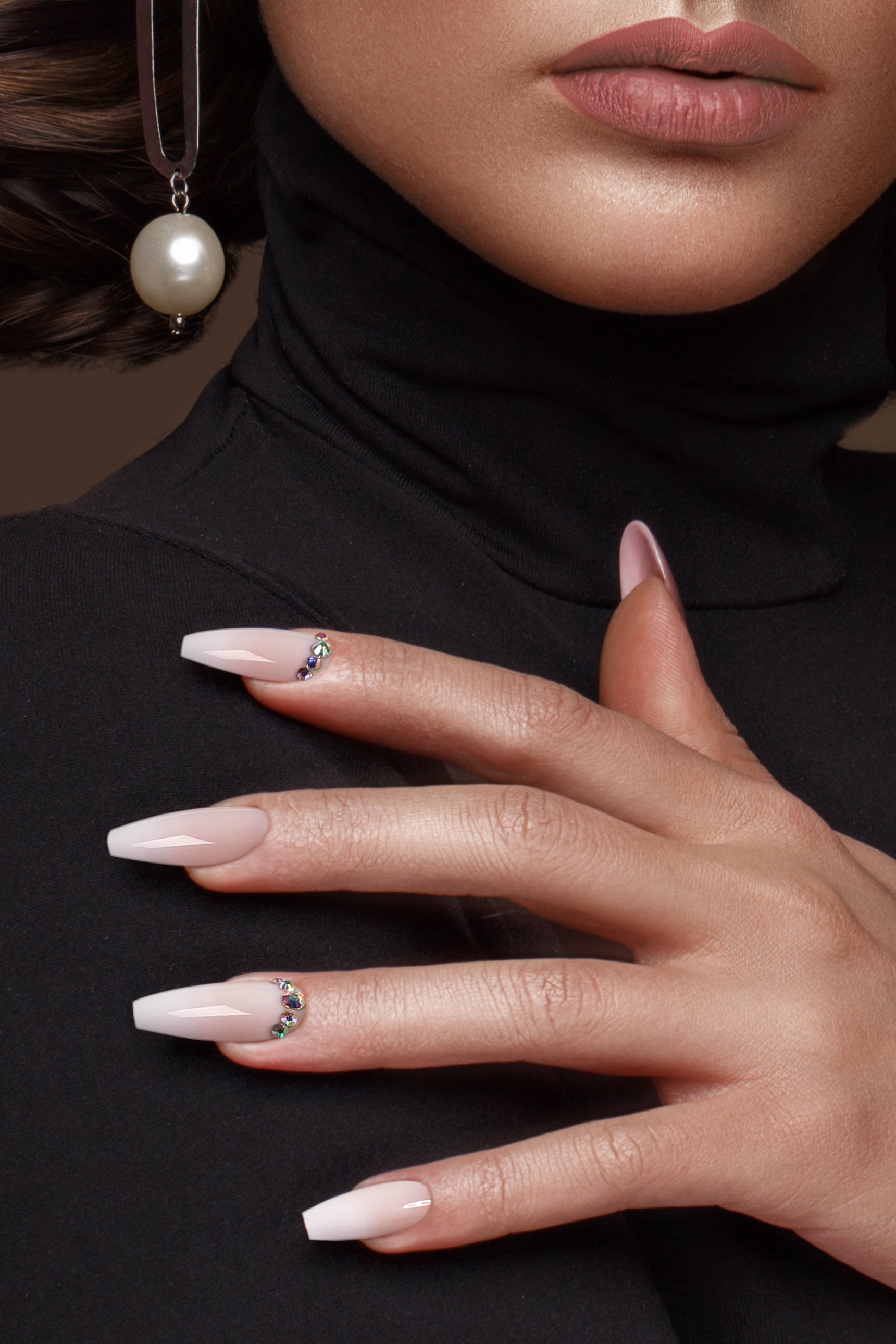 Strawberry Mousse | Soft & Durable Press-On Nails - Bonmuz