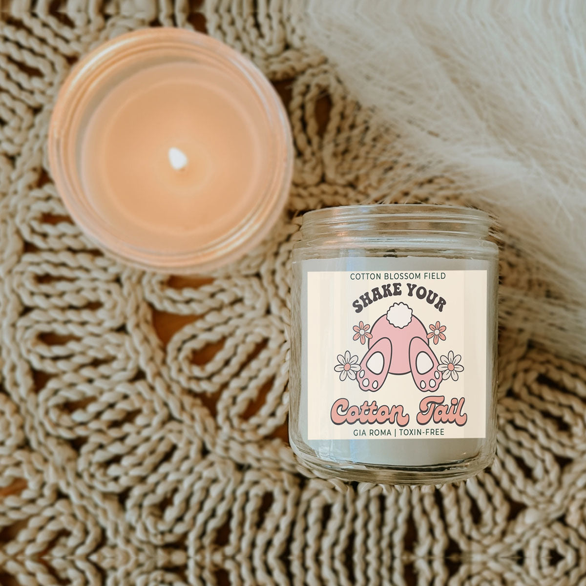 Cotton Blossom Retro Candle by Gia Roma