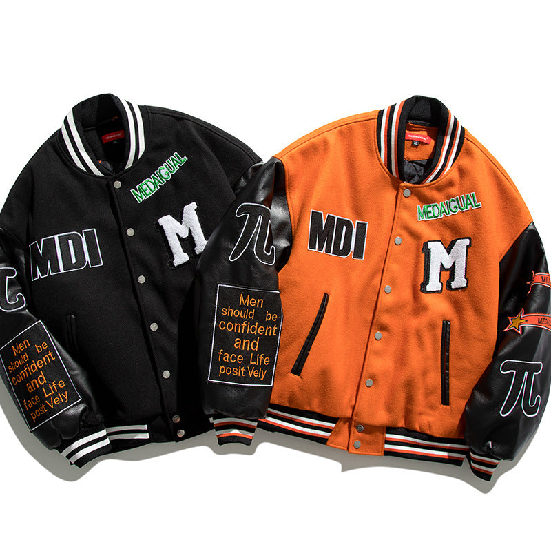 Street / Thick Baseball Cotton-padded Coat by 510_Athletics LLC