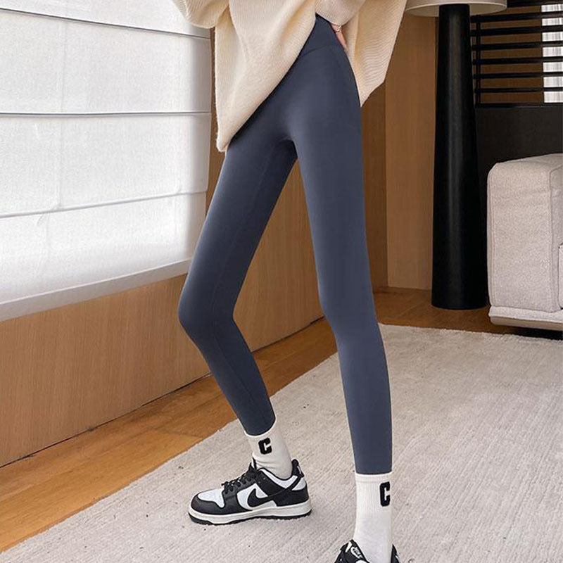 Fleece Thickened Leggings Winter -20 To 5 Shark Pants For Women High Waist Tight Skinny Tummy Control Buttocks Slimming Yoga Pants by 510_Athletics LLC