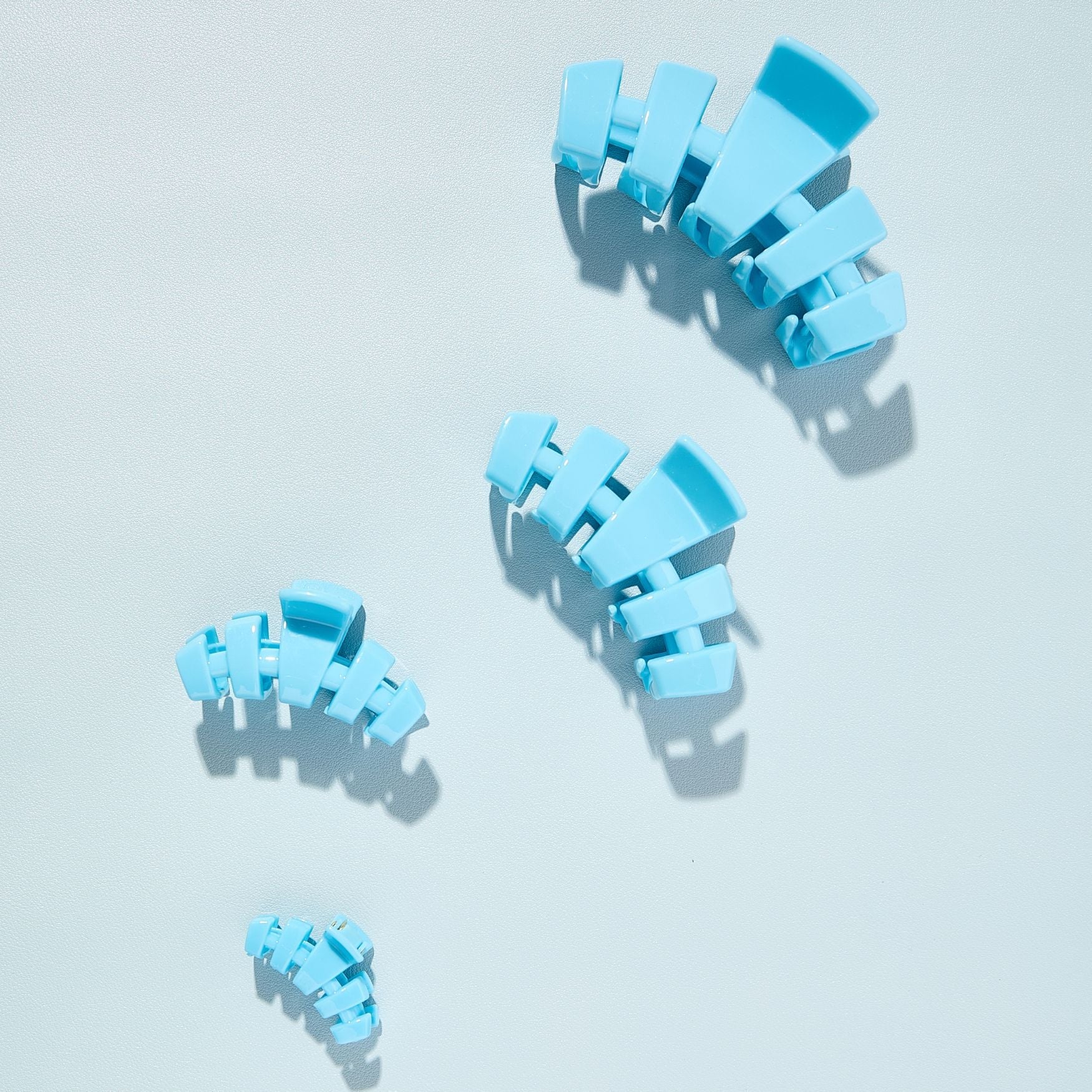 Classic Summer Sky Tiny Claw Clip