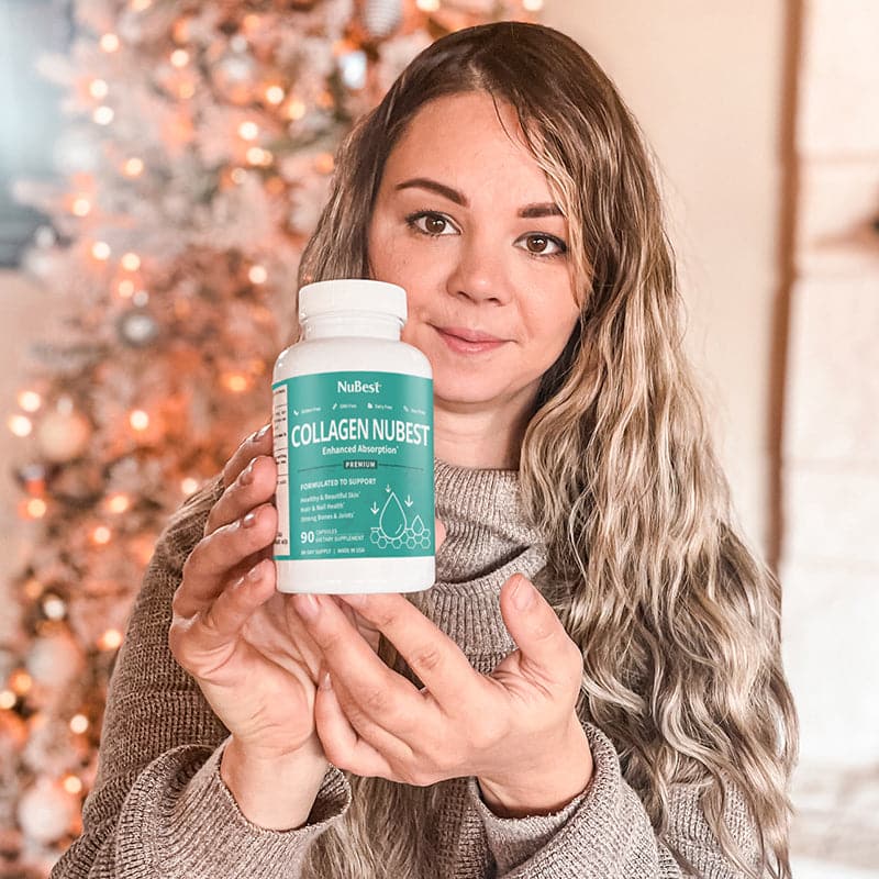 Collagen NuBest, Healthy Skin, Hair & Nails, 90 Capsules - NuBest Nutrition®