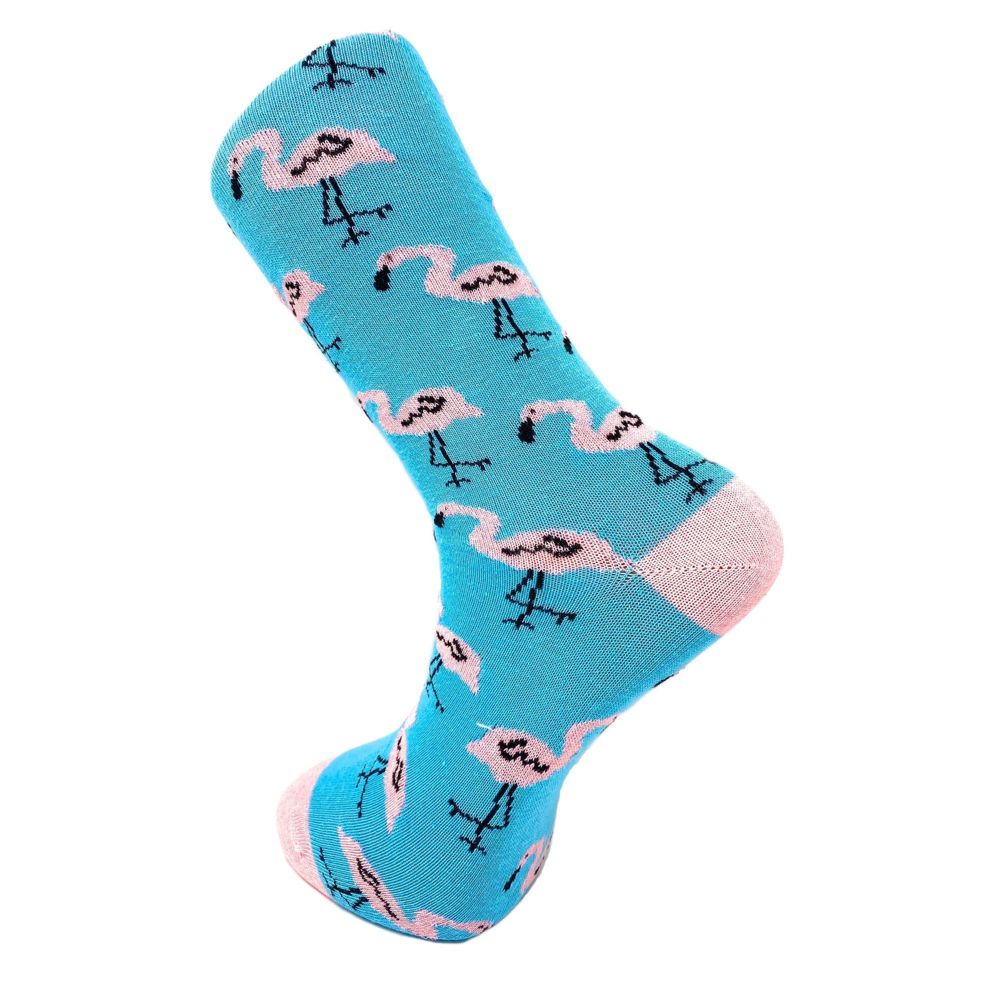 3 Pairs Colorful Fun Crazy Crew Dress Socks – Soft Cotton Blend, Novelty Pattern Socks for Men & Women by Mars Outlet Store LLC