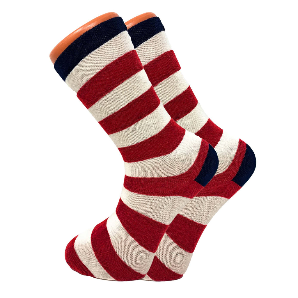 3 Pairs Colorful Fun Crazy Crew Dress Socks – Soft Cotton Blend, Novelty Pattern Socks for Men & Women by Mars Outlet Store LLC