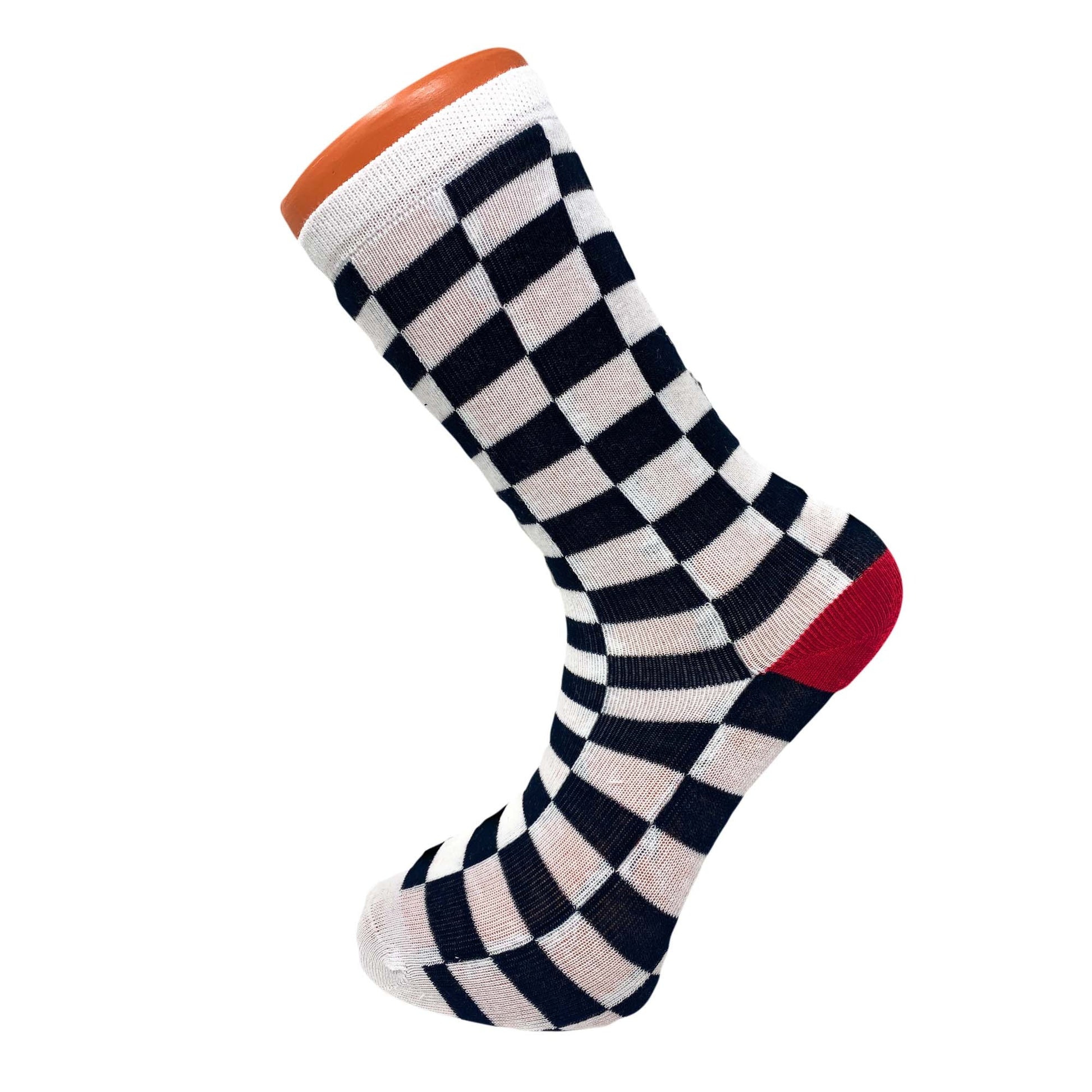 3 Pairs Colorful Fun Crazy Crew Dress Socks – Soft Cotton Blend, Novelty Pattern Socks for Men & Women by Mars Outlet Store LLC