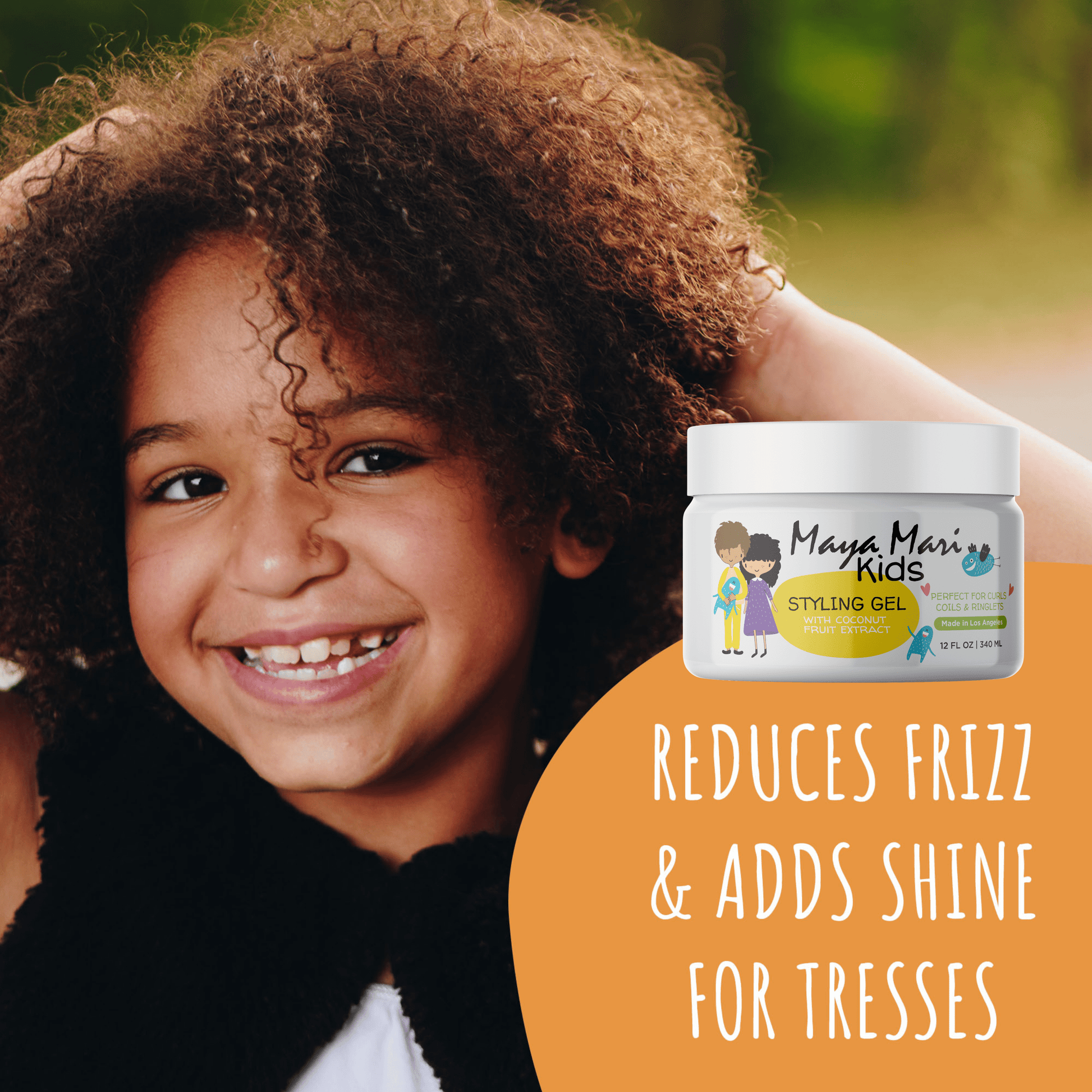 Copy of Maya Mari Kids Curl Conditioning Kit 2 -Piece Set - Kids 2-in-1 Shampoo and Conditioner and Curl Cream Hair Care Los Angeles Brands 