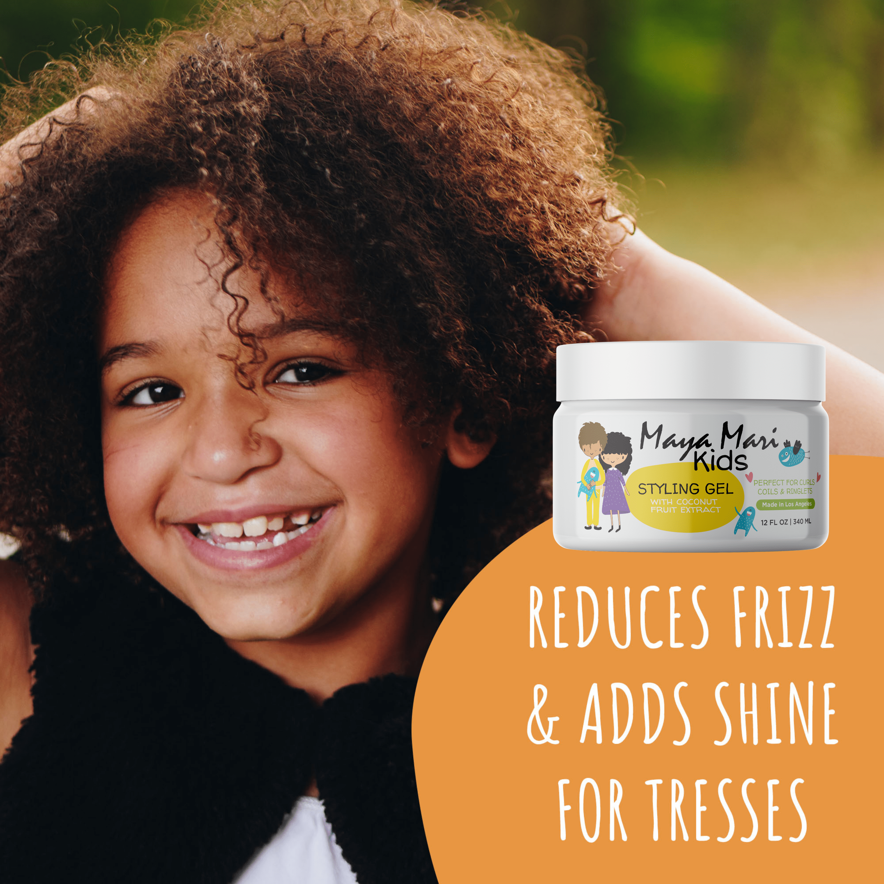 Copy of Maya Mari Kids Curl Conditioning Kit 2 -Piece Set - Kids 2-in-1 Shampoo and Conditioner and Curl Cream Hair Care Los Angeles Brands 