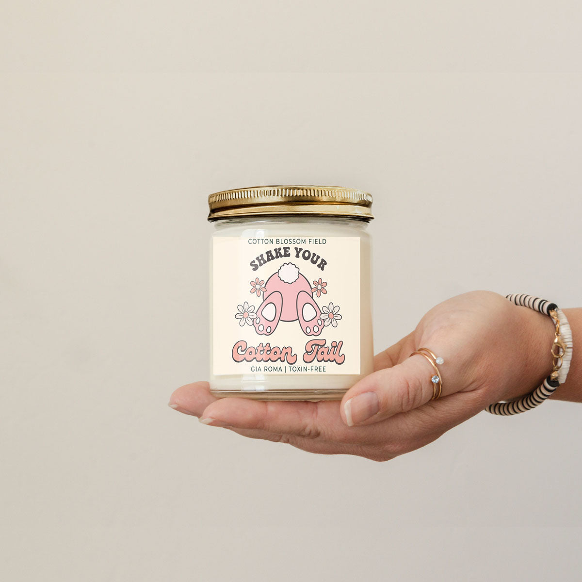 Cotton Blossom Retro Candle by Gia Roma