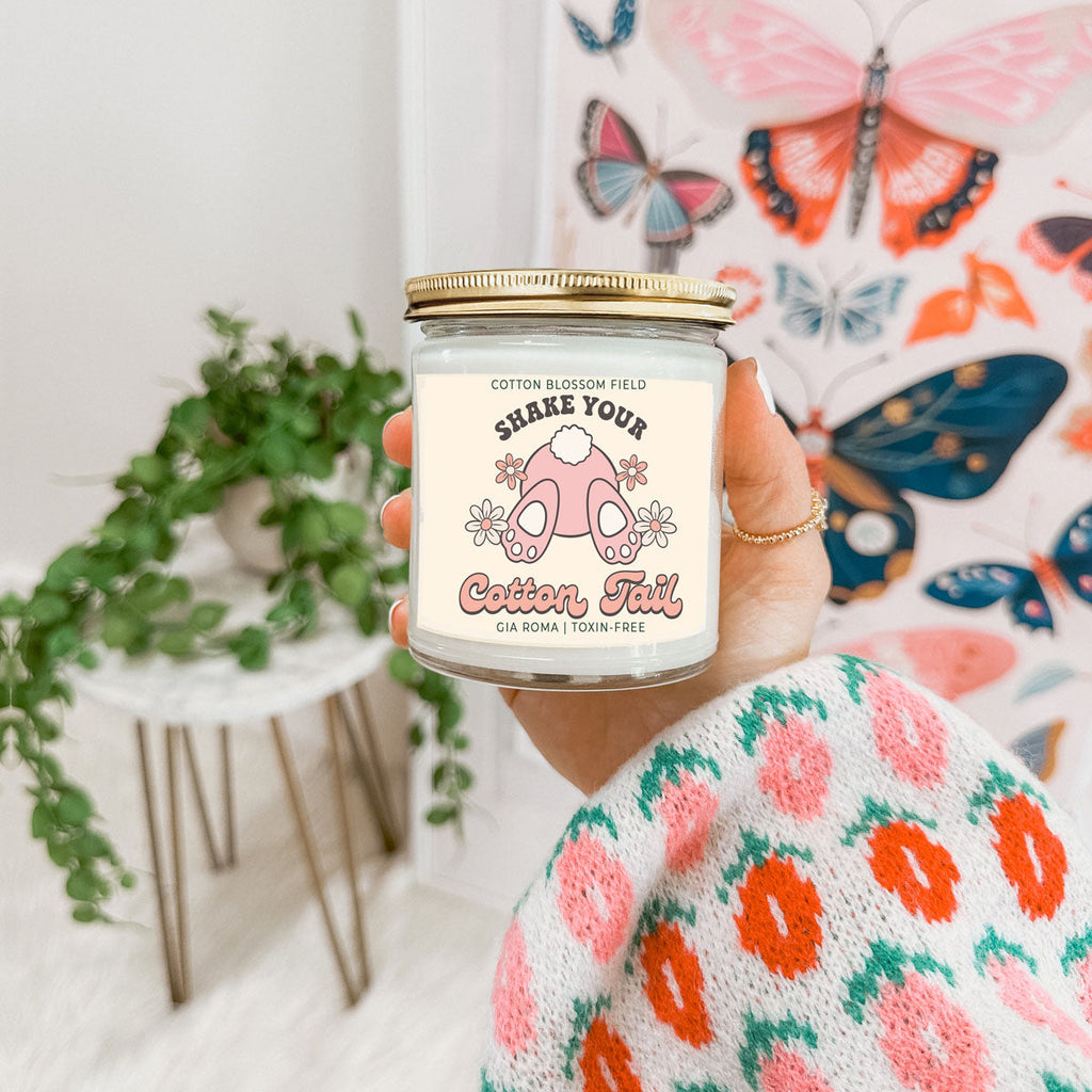 Cotton Blossom Retro Candle by Gia Roma