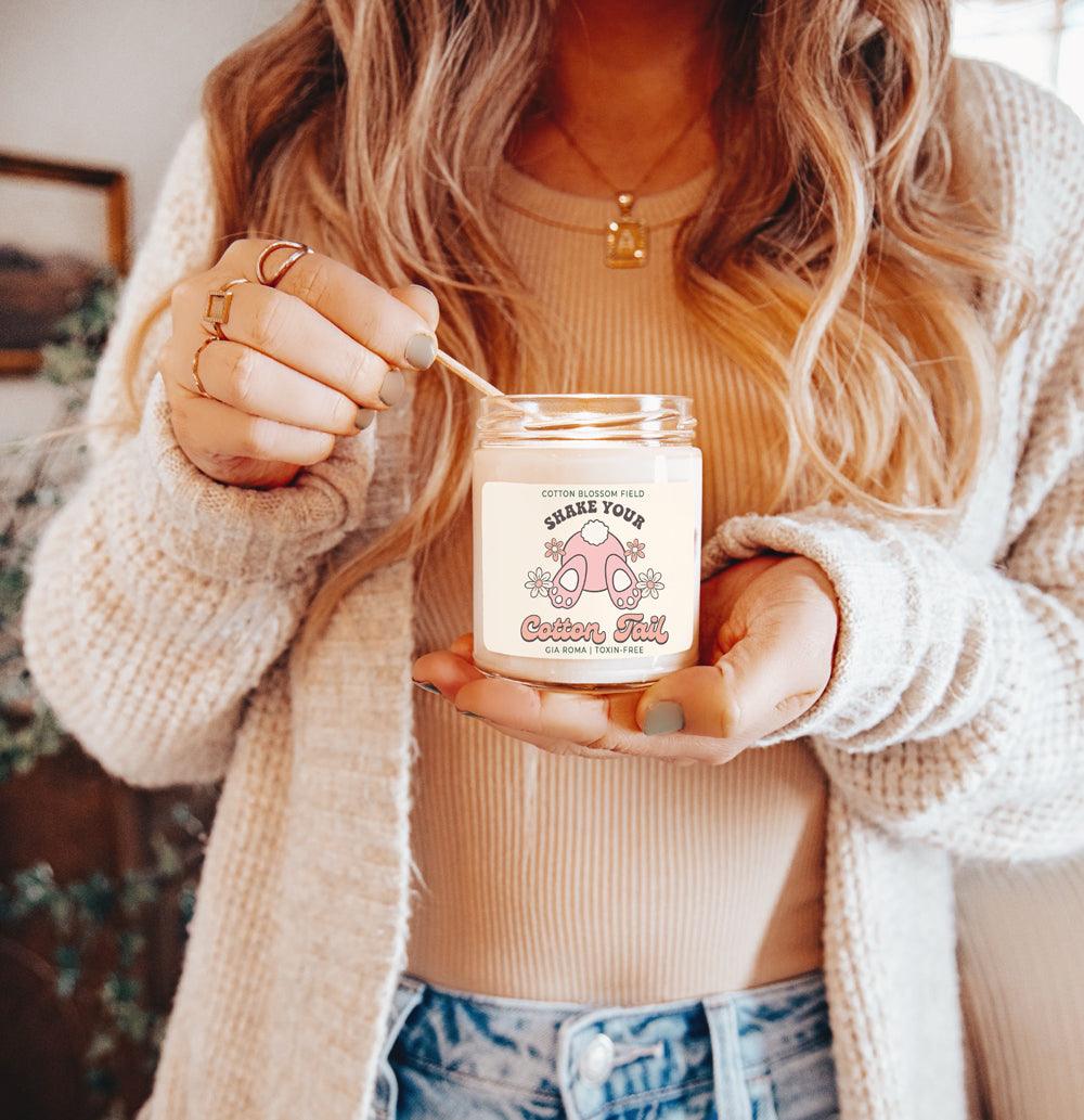 Cotton Blossom Retro Candle by Gia Roma
