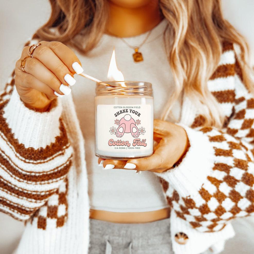 Cotton Blossom Retro Candle by Gia Roma