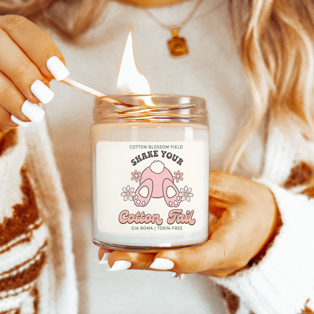 Cotton Blossom Retro Candle by Gia Roma