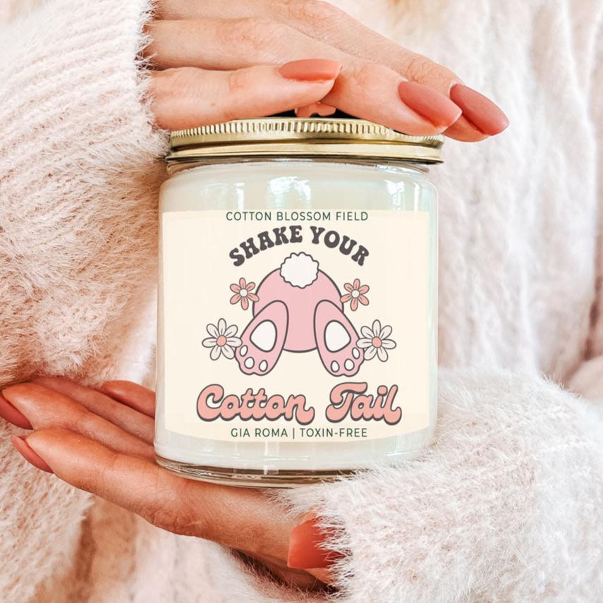Cotton Blossom Retro Candle by Gia Roma