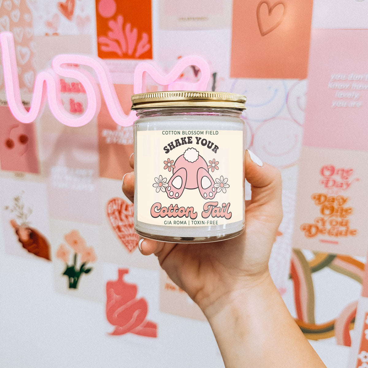 Cotton Blossom Retro Candle by Gia Roma