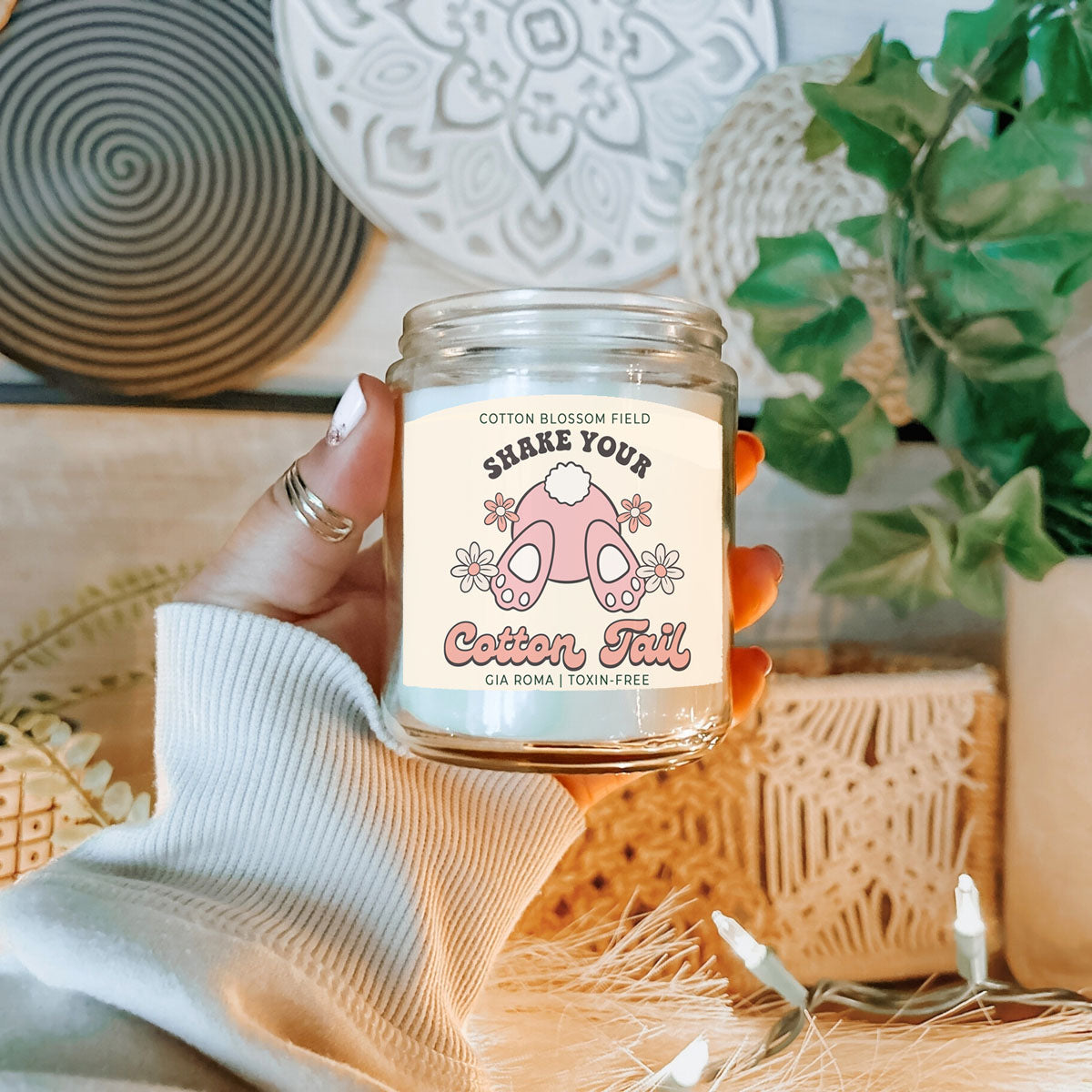 Cotton Blossom Retro Candle by Gia Roma