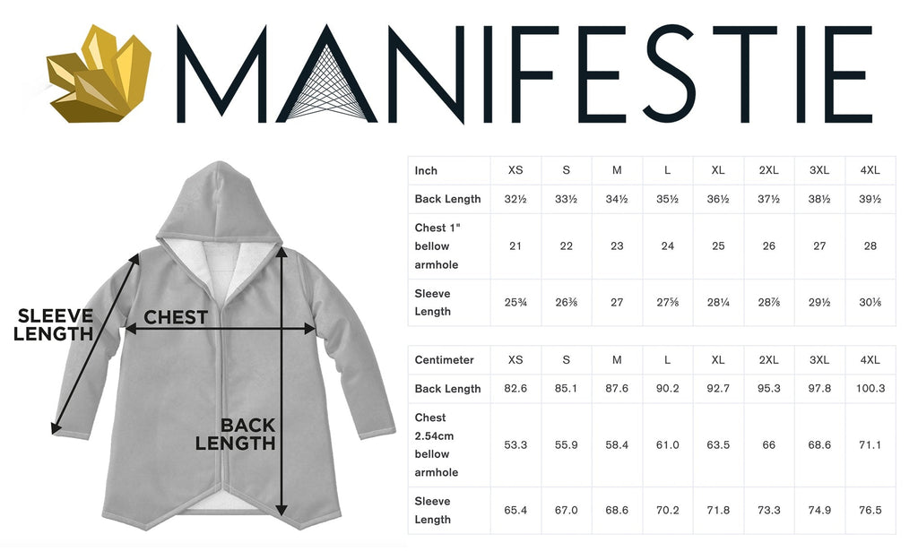 Past and Future Cuddle Cloak | Beige, Brown, Cream | Unisex Minky Sherpa Hooded Coat | Women and Mens Festival Coat | Mountain Fashion by Manifestie