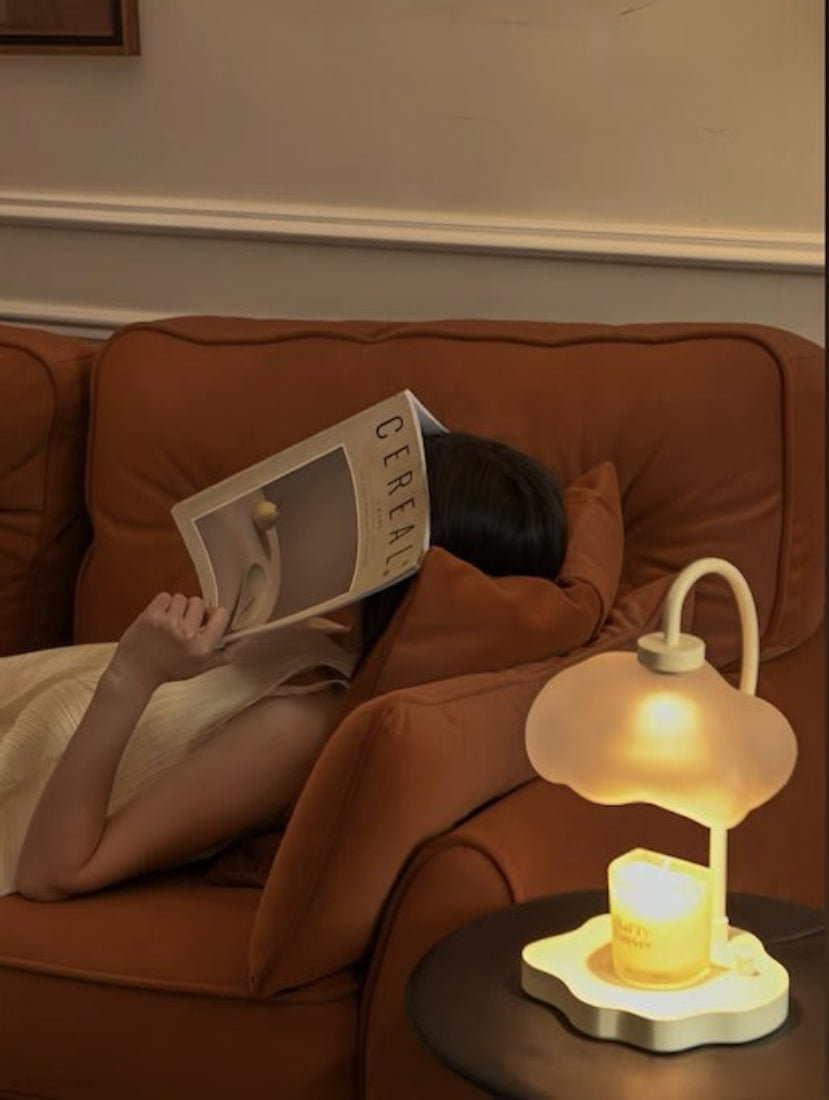 Cute Unique Cloud Candle Warmer Lamp With Timer For Large Candles - Candle & Oil Warmers - Cloud Candle Warmer - INSPECIAL HOME