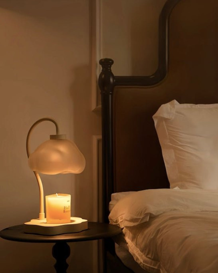 Cute Unique Cloud Candle Warmer Lamp With Timer For Large Candles - Candle & Oil Warmers - Cloud Candle Warmer - INSPECIAL HOME
