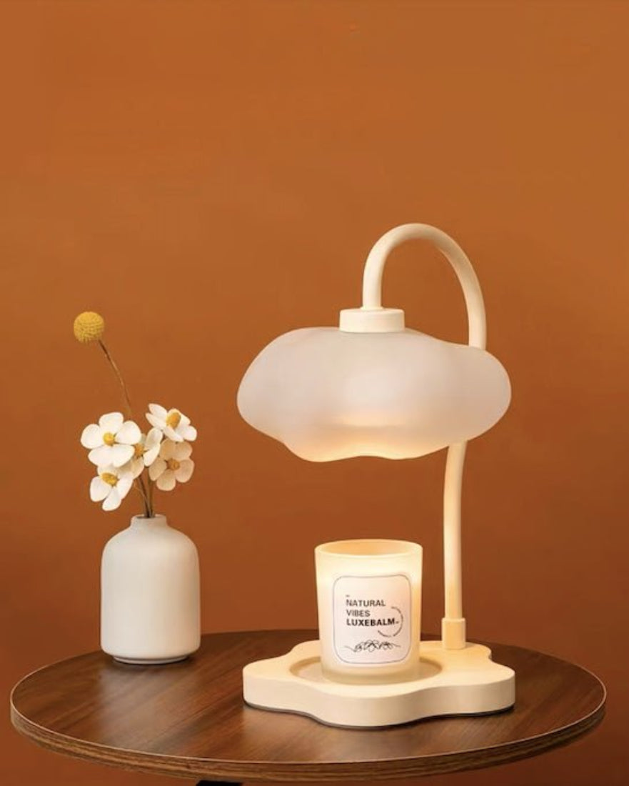 Cute Unique Cloud Candle Warmer Lamp With Timer For Large Candles - Candle & Oil Warmers - Cloud Candle Warmer - INSPECIAL HOME