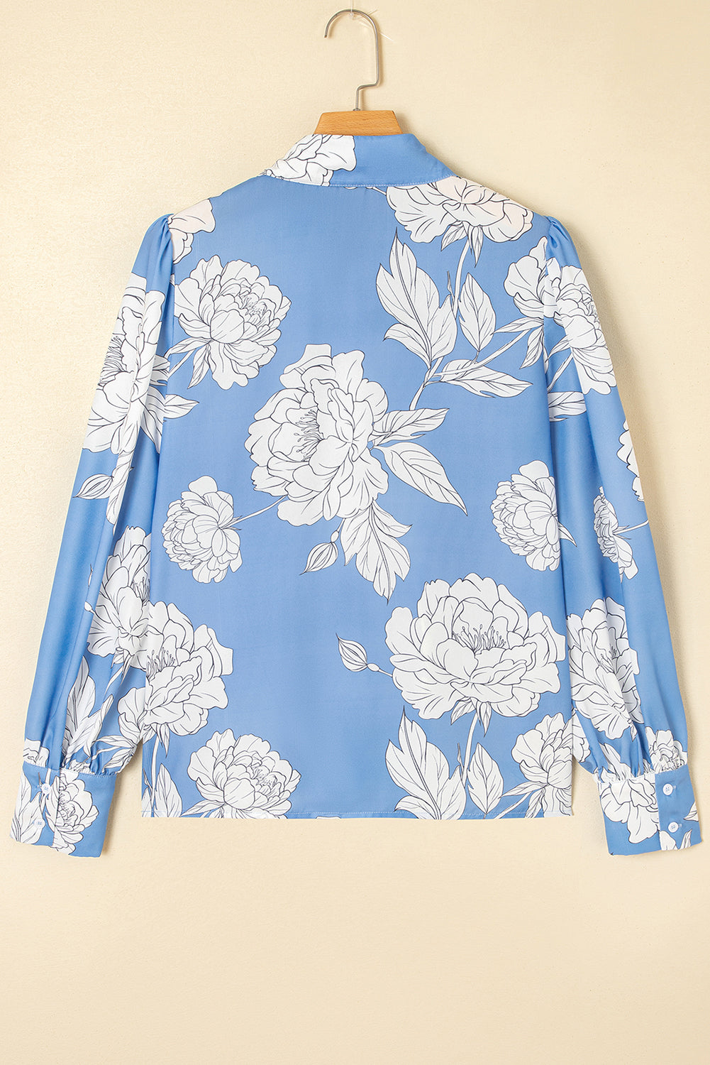 Carmen Detail Puff Sleeve Shirt by Threaded Pear