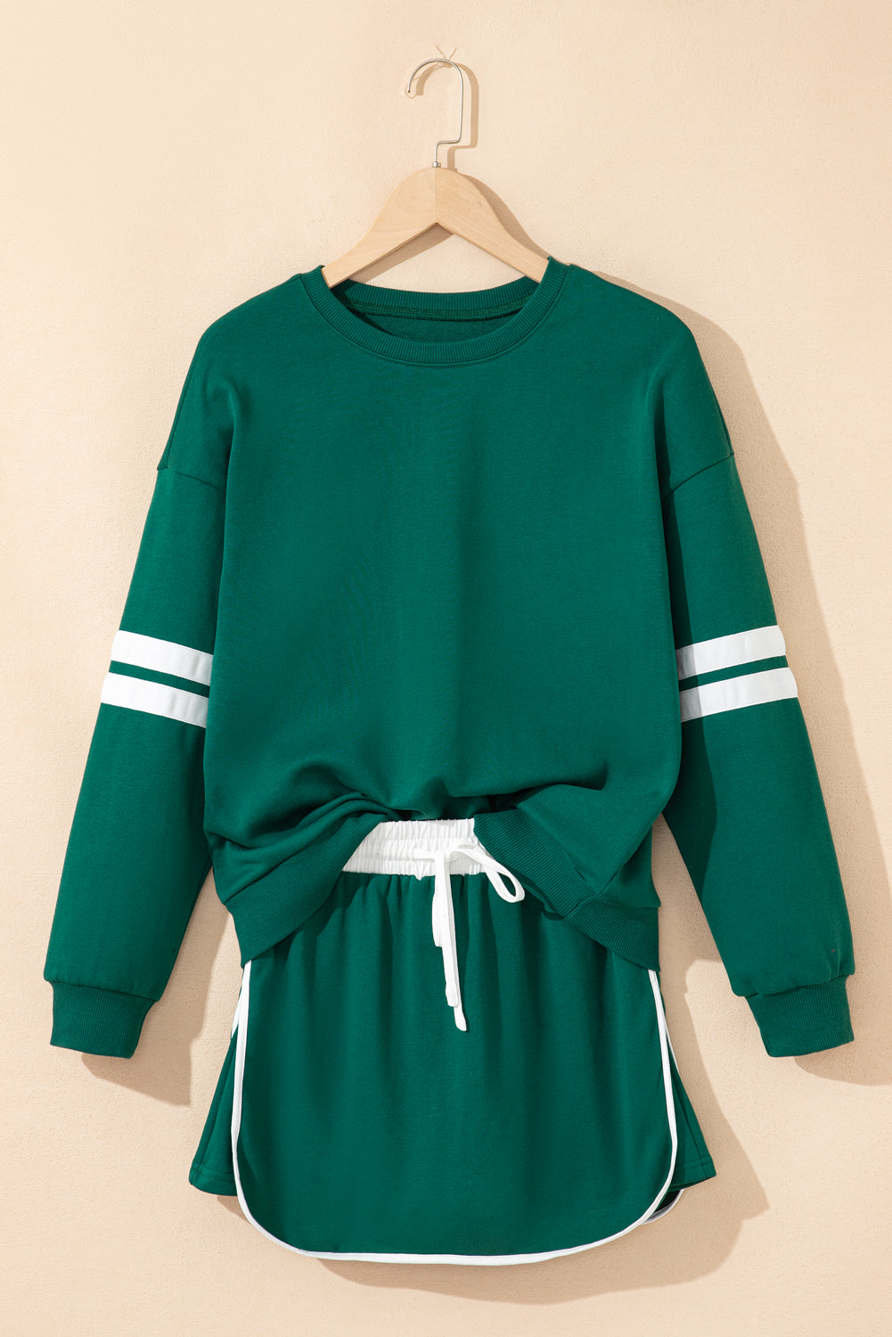 Sophia Shoulder Pullover Mini Skirt by Threaded Pear