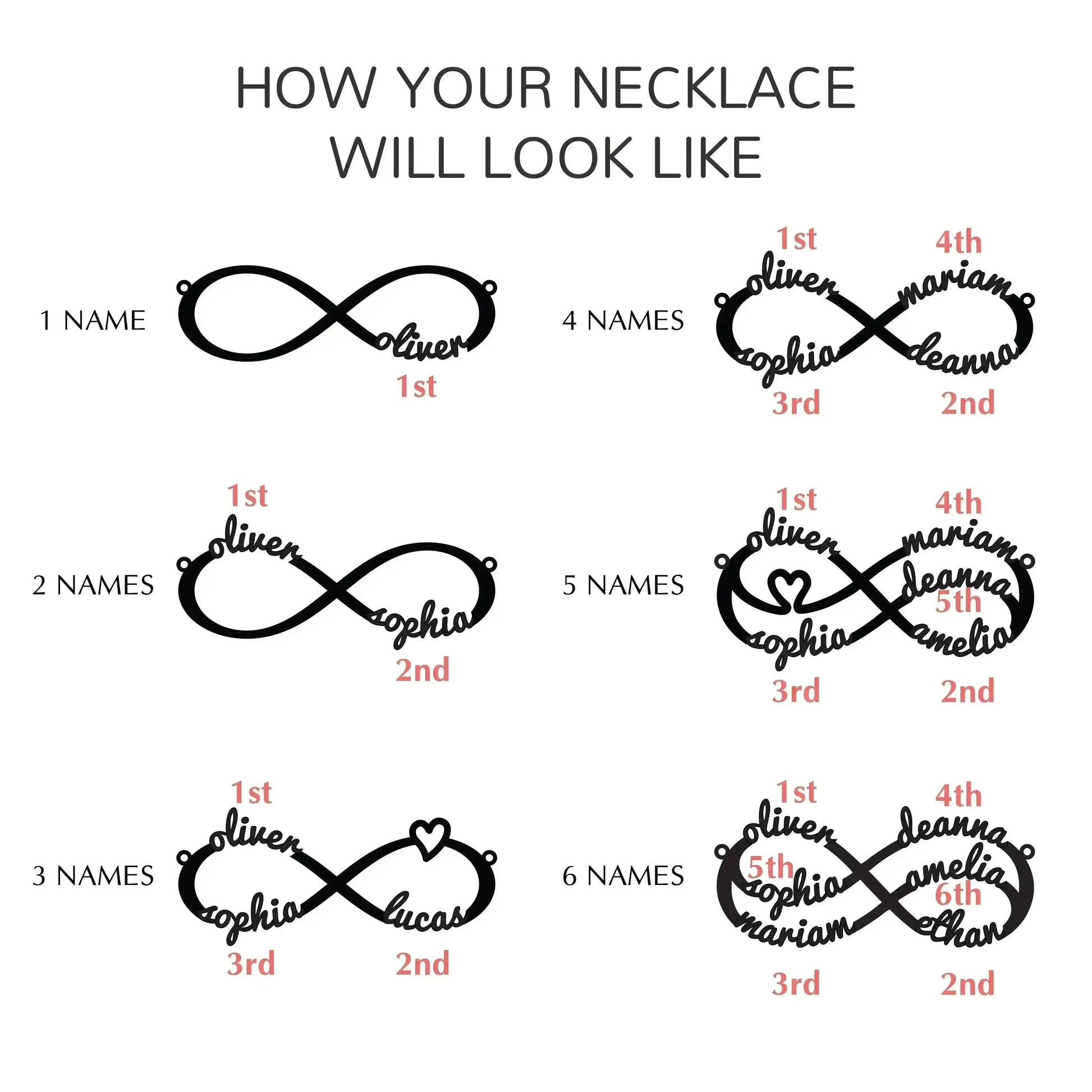 Custom Name Infinity Bracelet | Sterling Silver Mom Jewelry