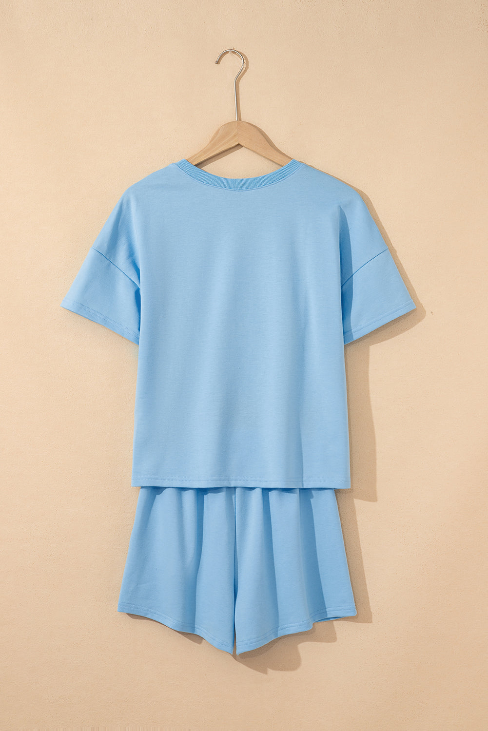 Avery Top and Patchwork Drawstring Shorts Set by Threaded Pear